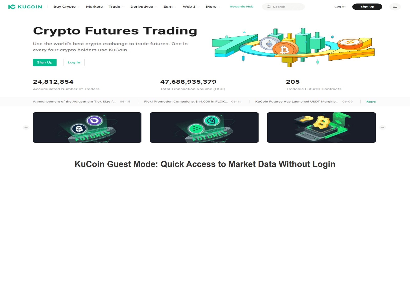 Screenshot of kucoqinlogin.webflow.io