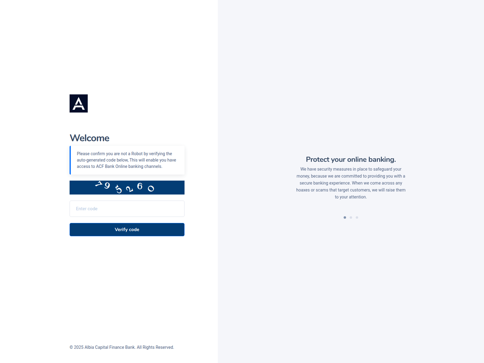 Screenshot of account.bancosabali.com
