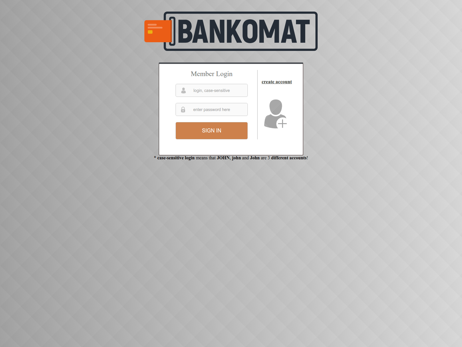 Screenshot of bankom.cc