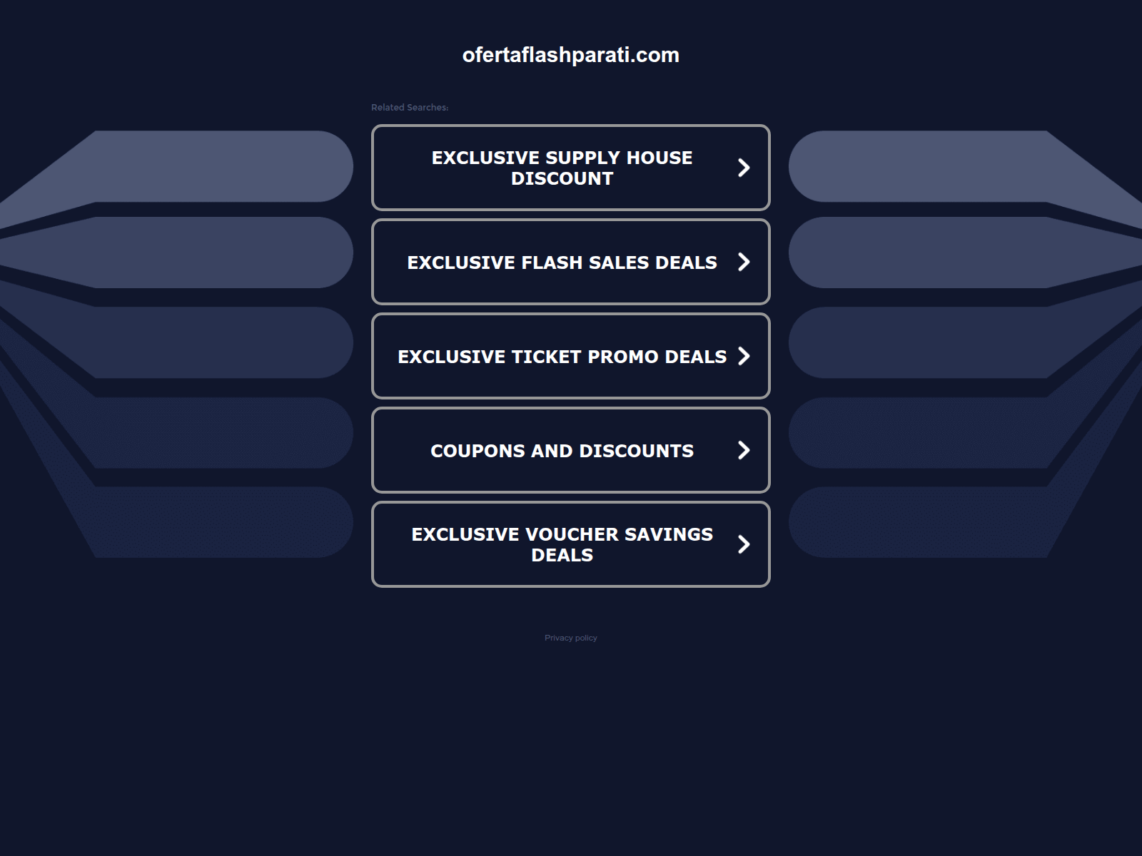 Screenshot of ofertaflashparati.com