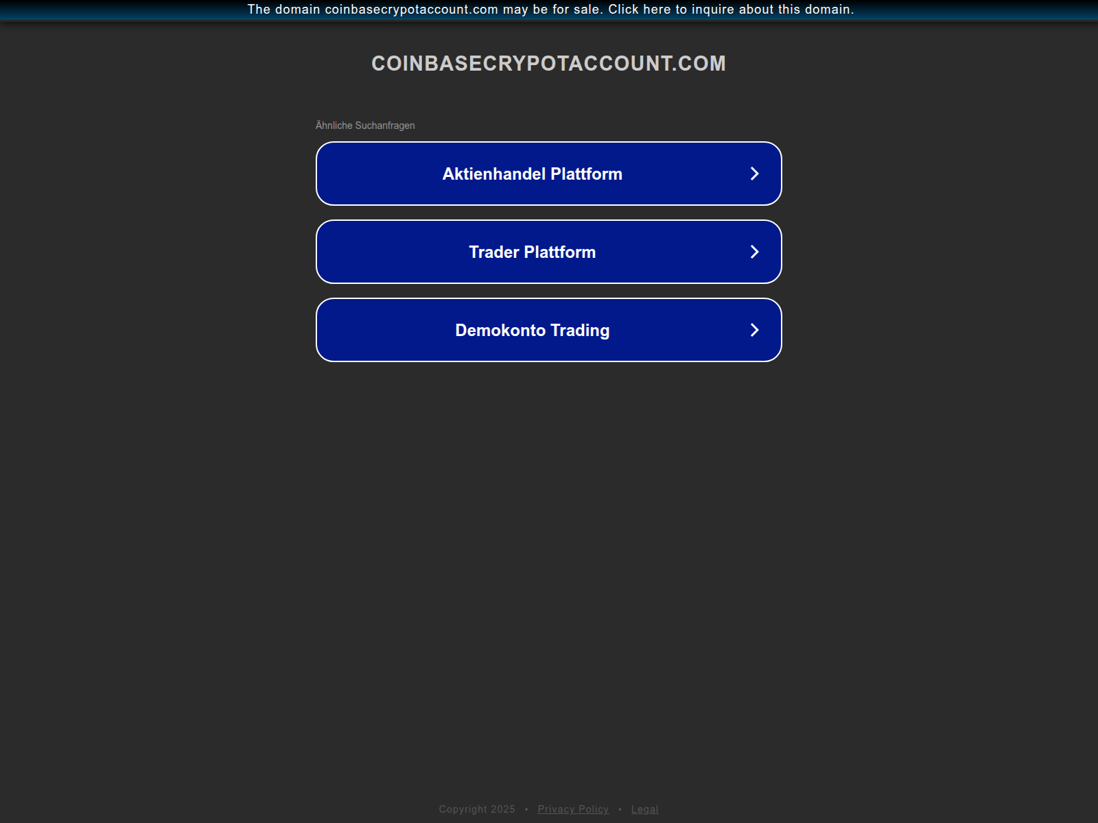 Screenshot of ww25.coinbasecrypotaccount.comww38.coinbasecrypotaccount.com