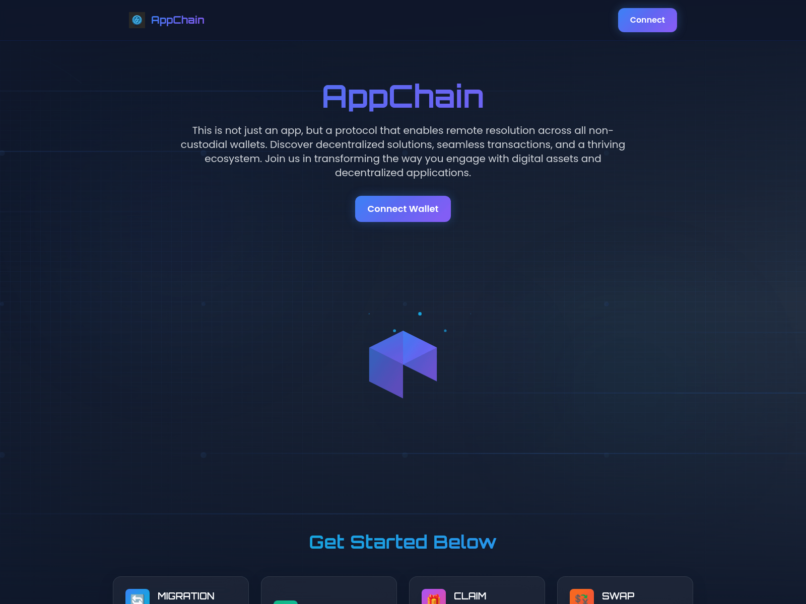 Screenshot of appchainresolverr.xyz
