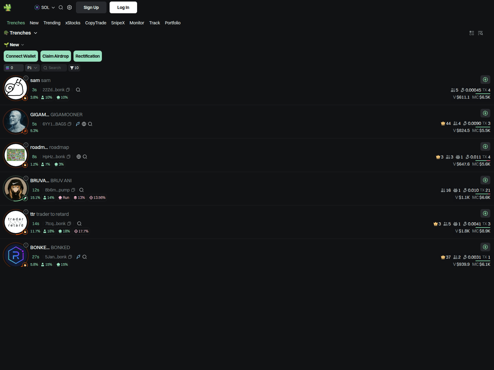 Screenshot of gmgn-net.web.app