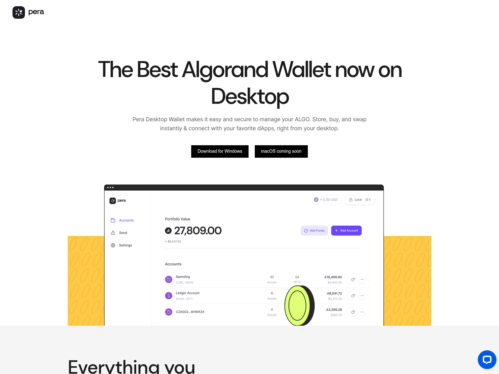 Screenshot of peradesktops.com