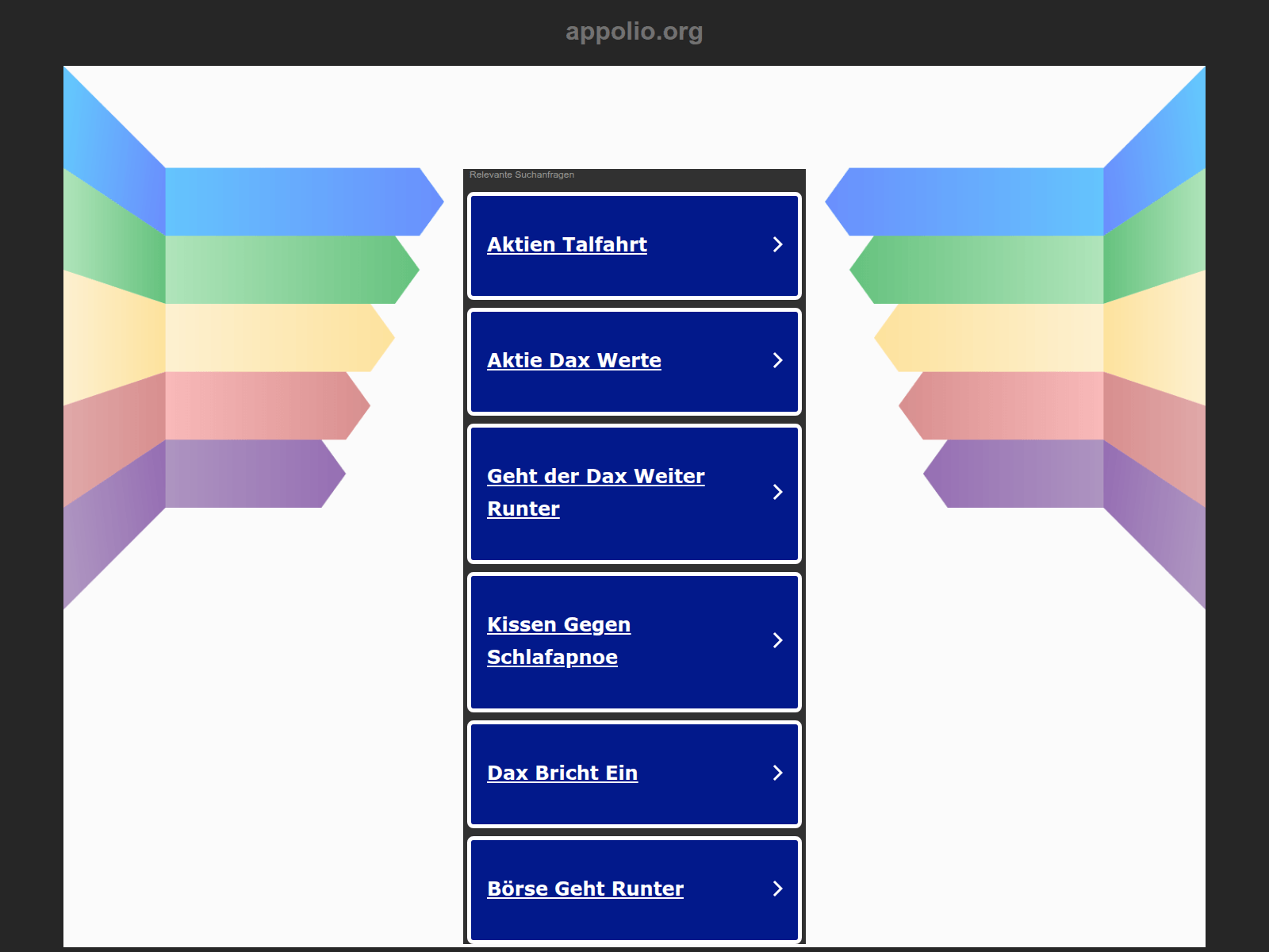 Screenshot of appolio.org