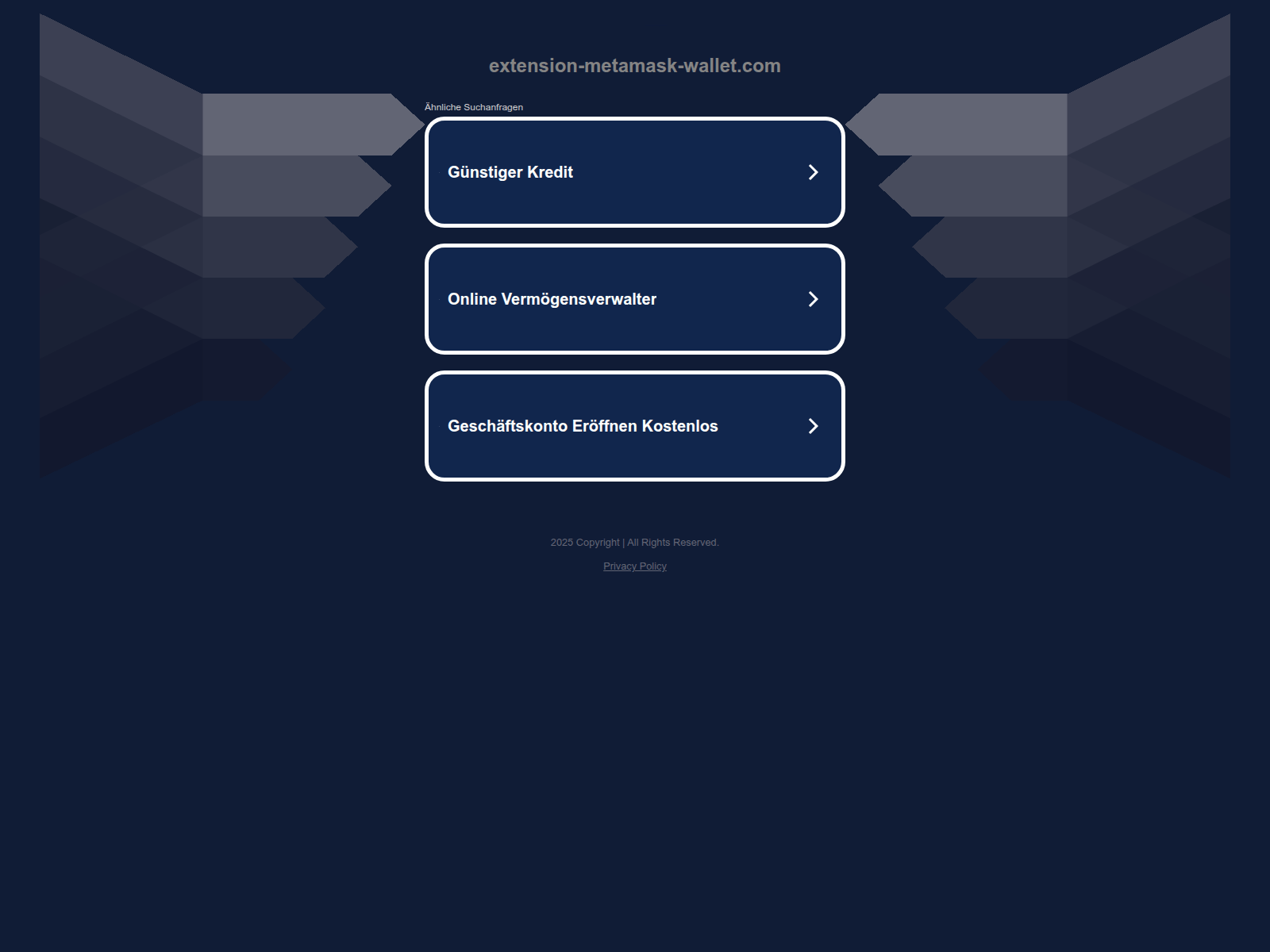 Screenshot of admin.extension-metamask-wallet.com