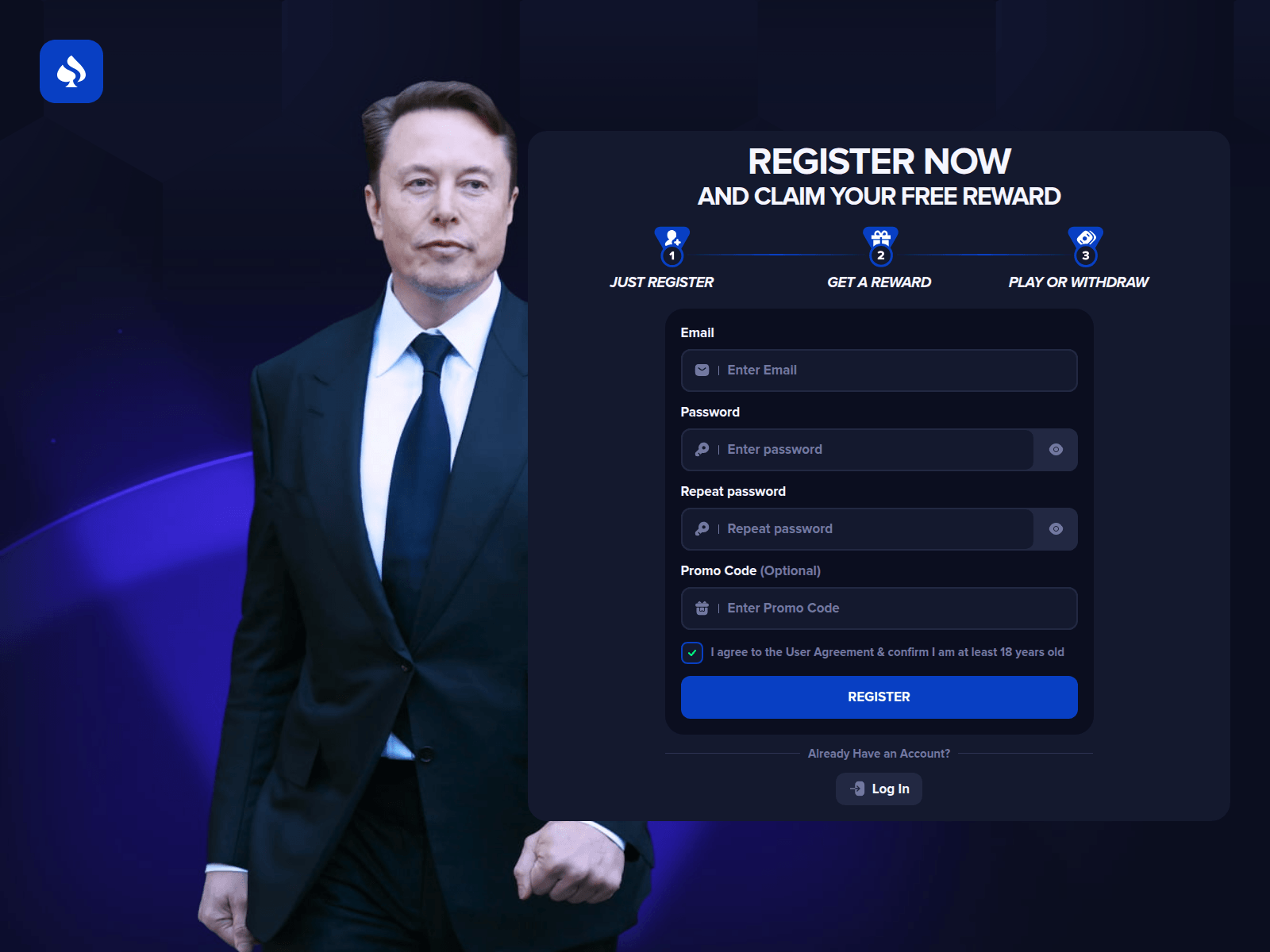 Screenshot of gionax.com