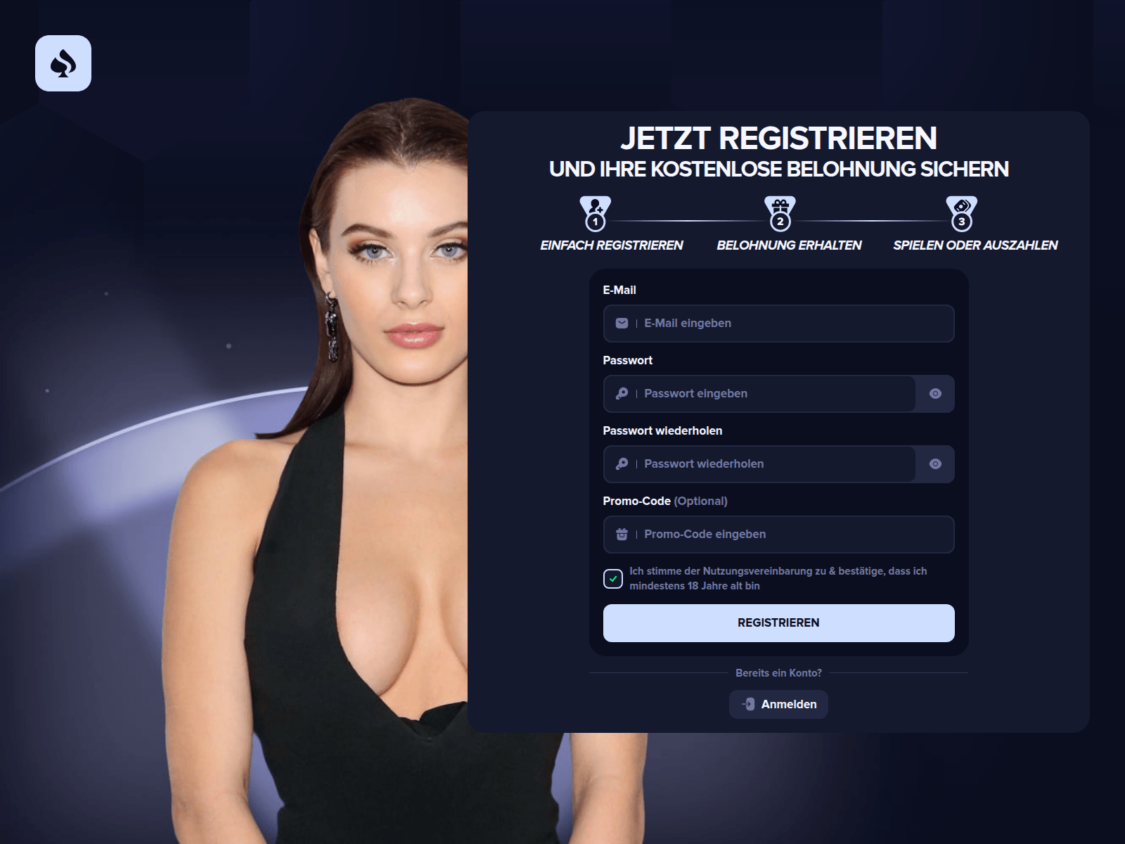 Screenshot of just-stake.com