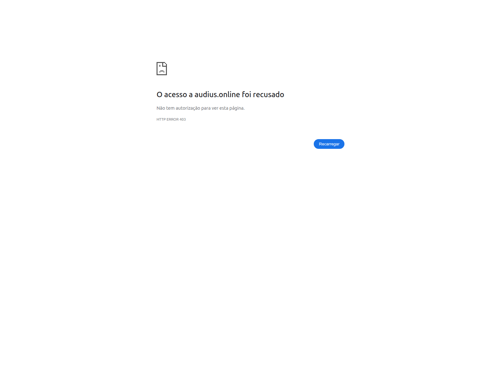 Screenshot of audius.online