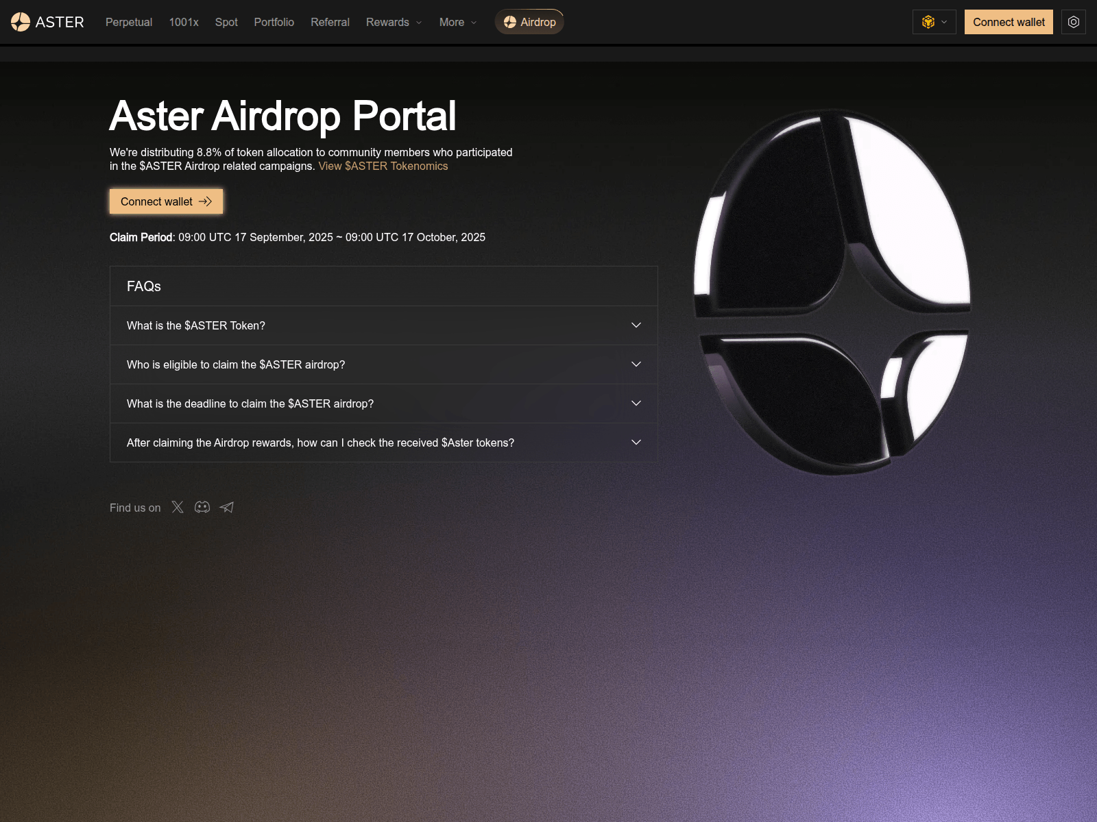 Screenshot of asterdex.vc