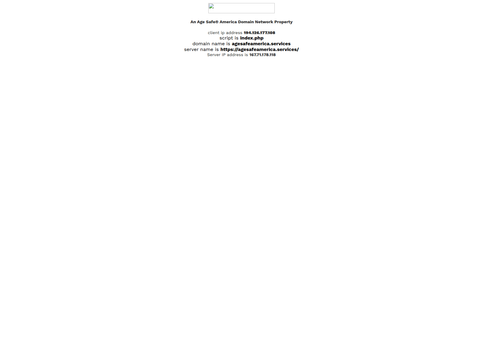 Screenshot of agesafeamerica.services