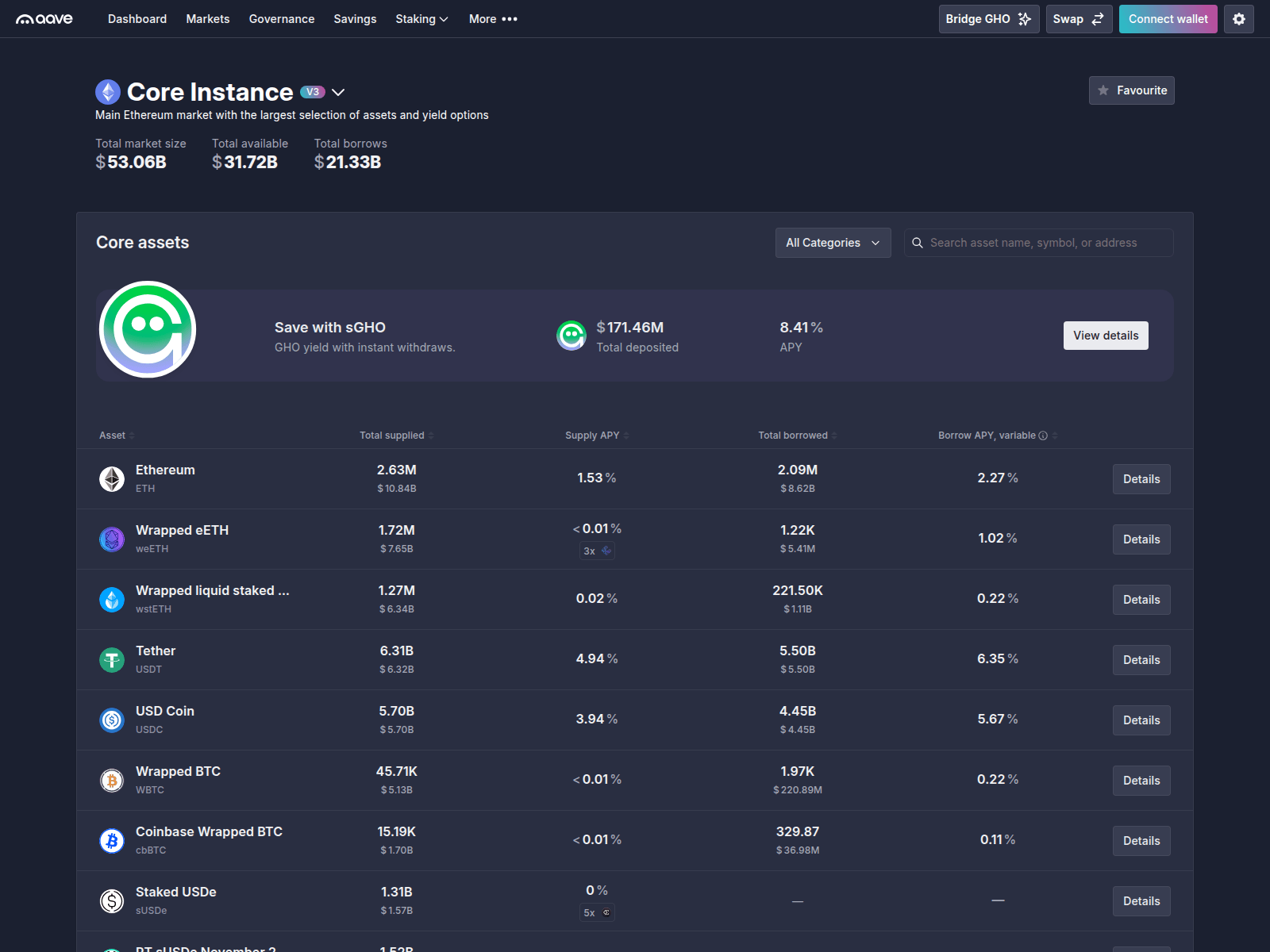Screenshot of app-aave-v9.com