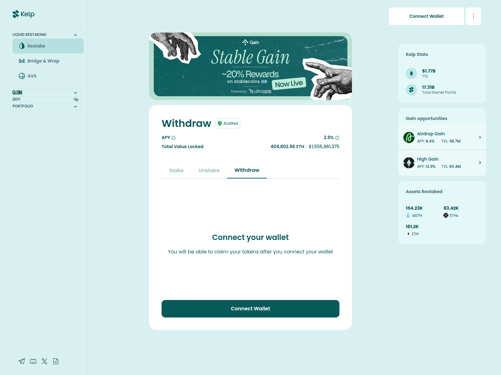 Screenshot of app-kernel-dao-v1.com