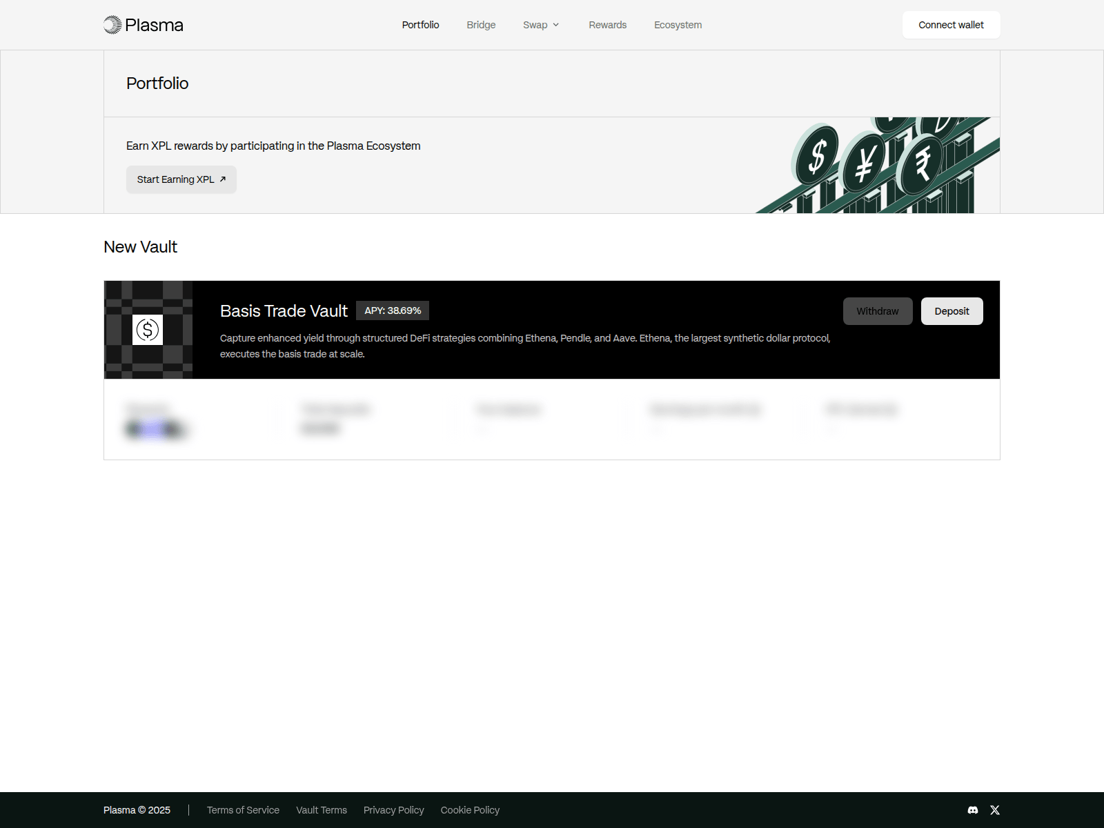 Screenshot of dashboard-plasma.to