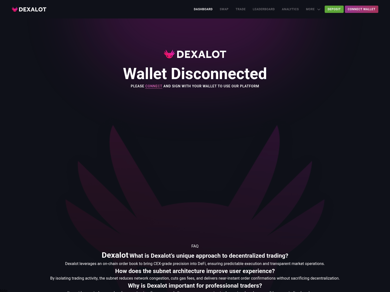 Screenshot of dexealote.org