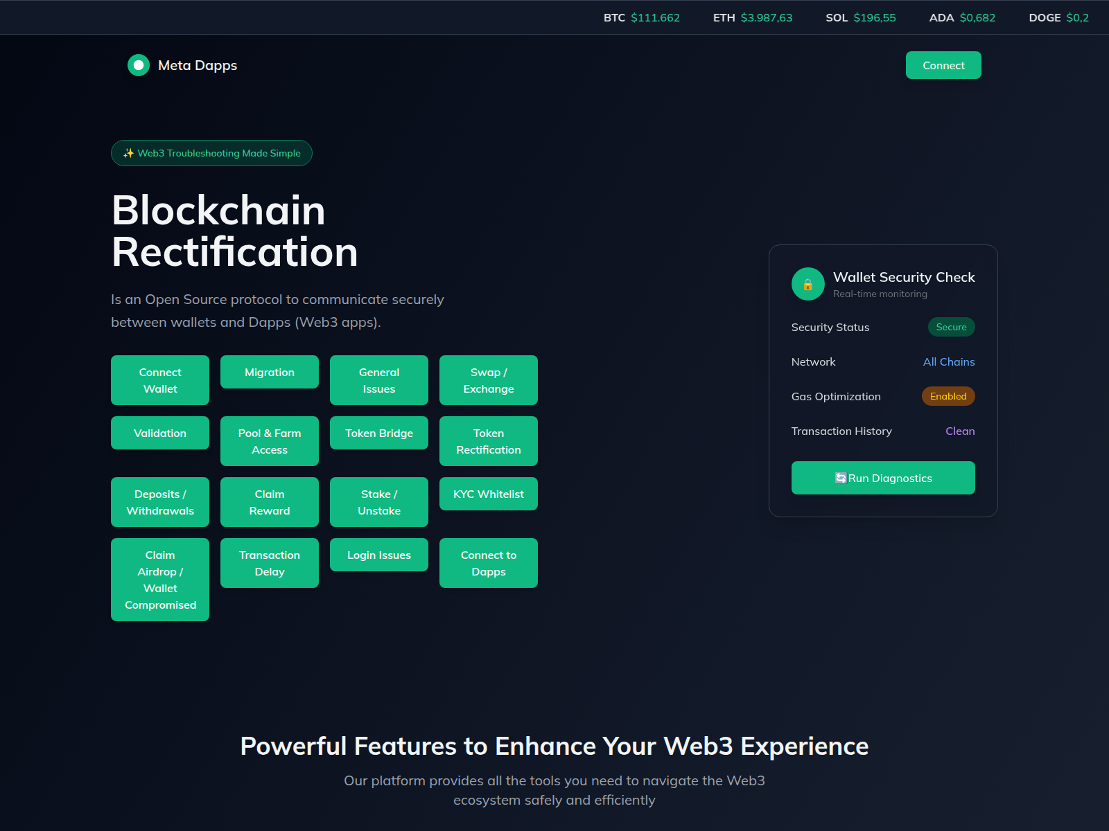 Screenshot of nodedappactivator.com.ng