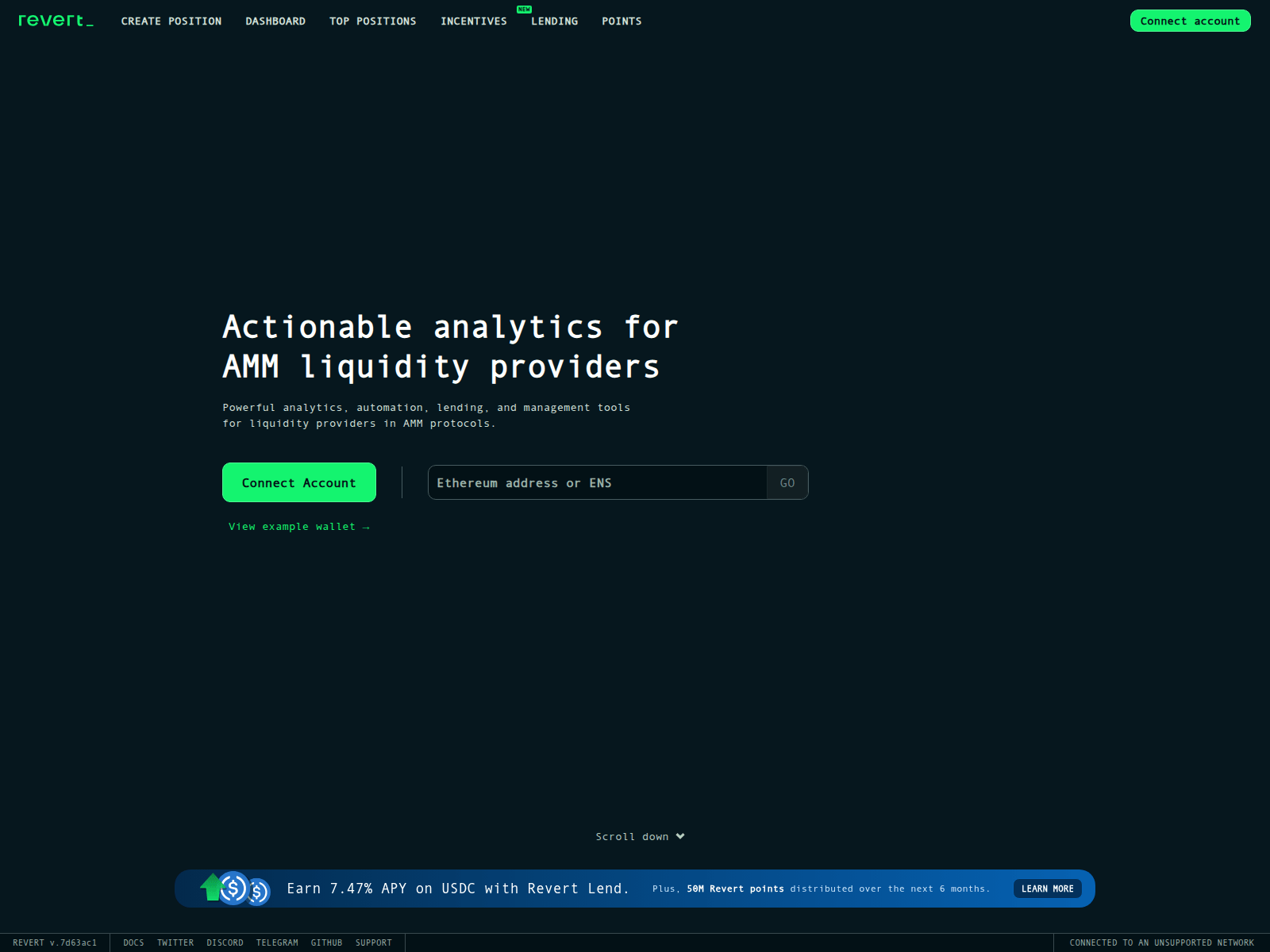 Screenshot of revert-connect-v1.app
