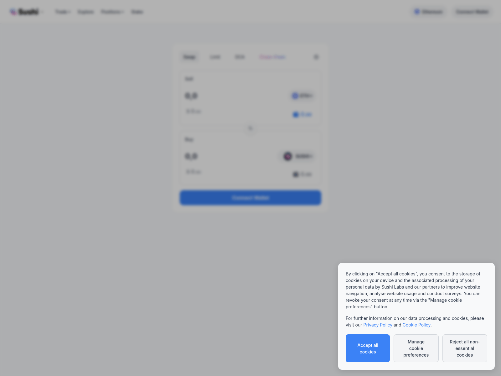 Screenshot of sushsi.com
