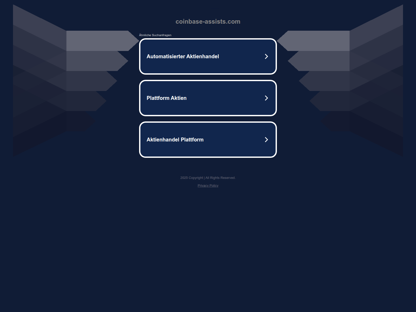 Screenshot of xsgrkfow.trendyolal31.coinbase-assists.com