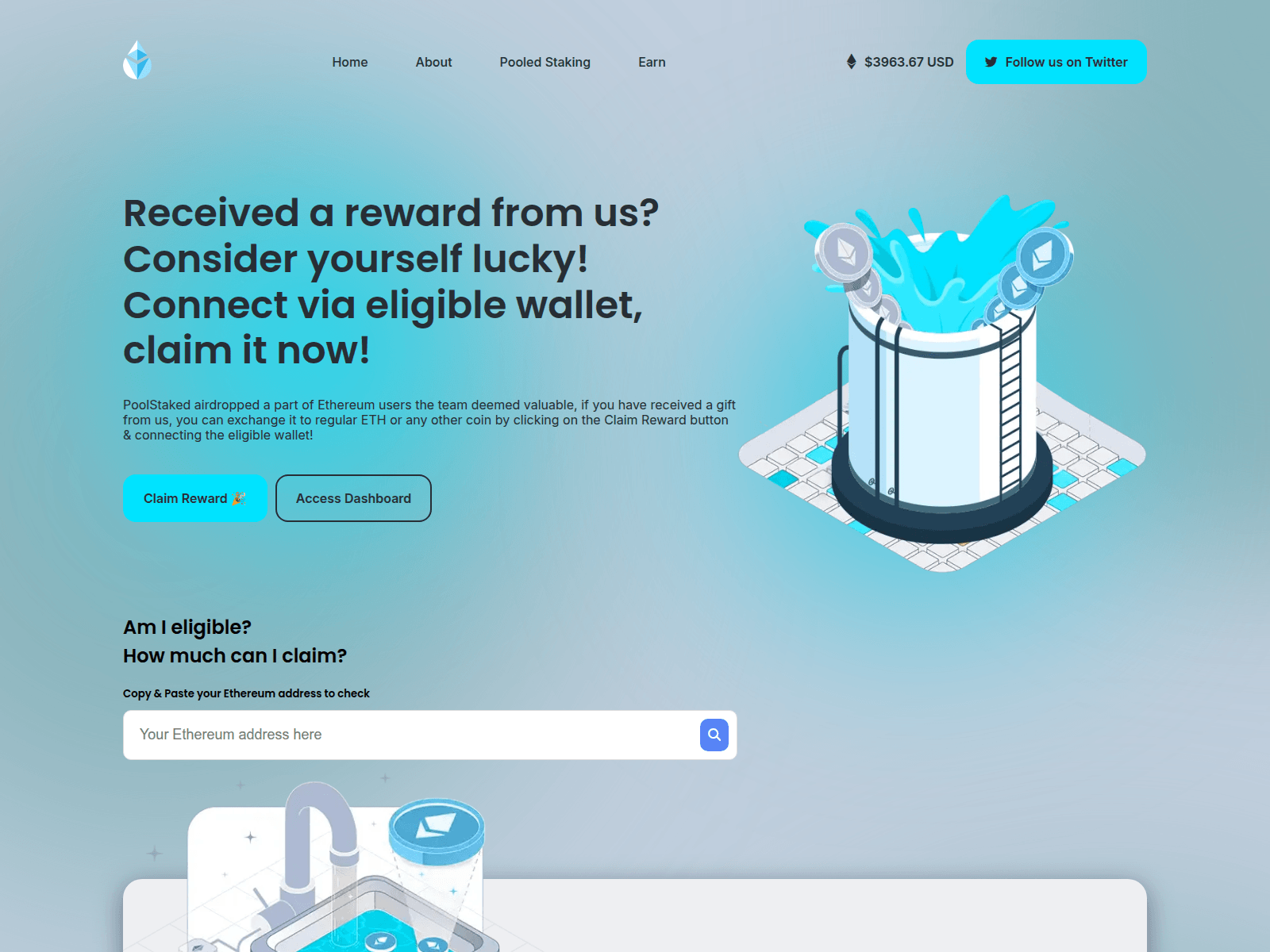 Screenshot of eth-pool.xyz
