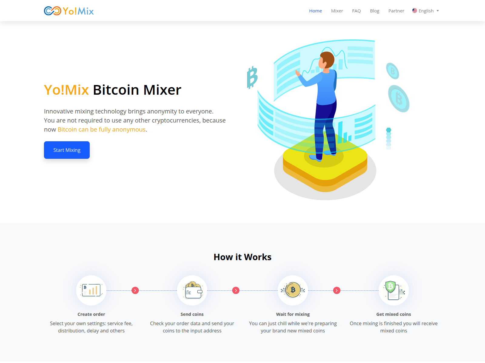 Screenshot of yomix.top