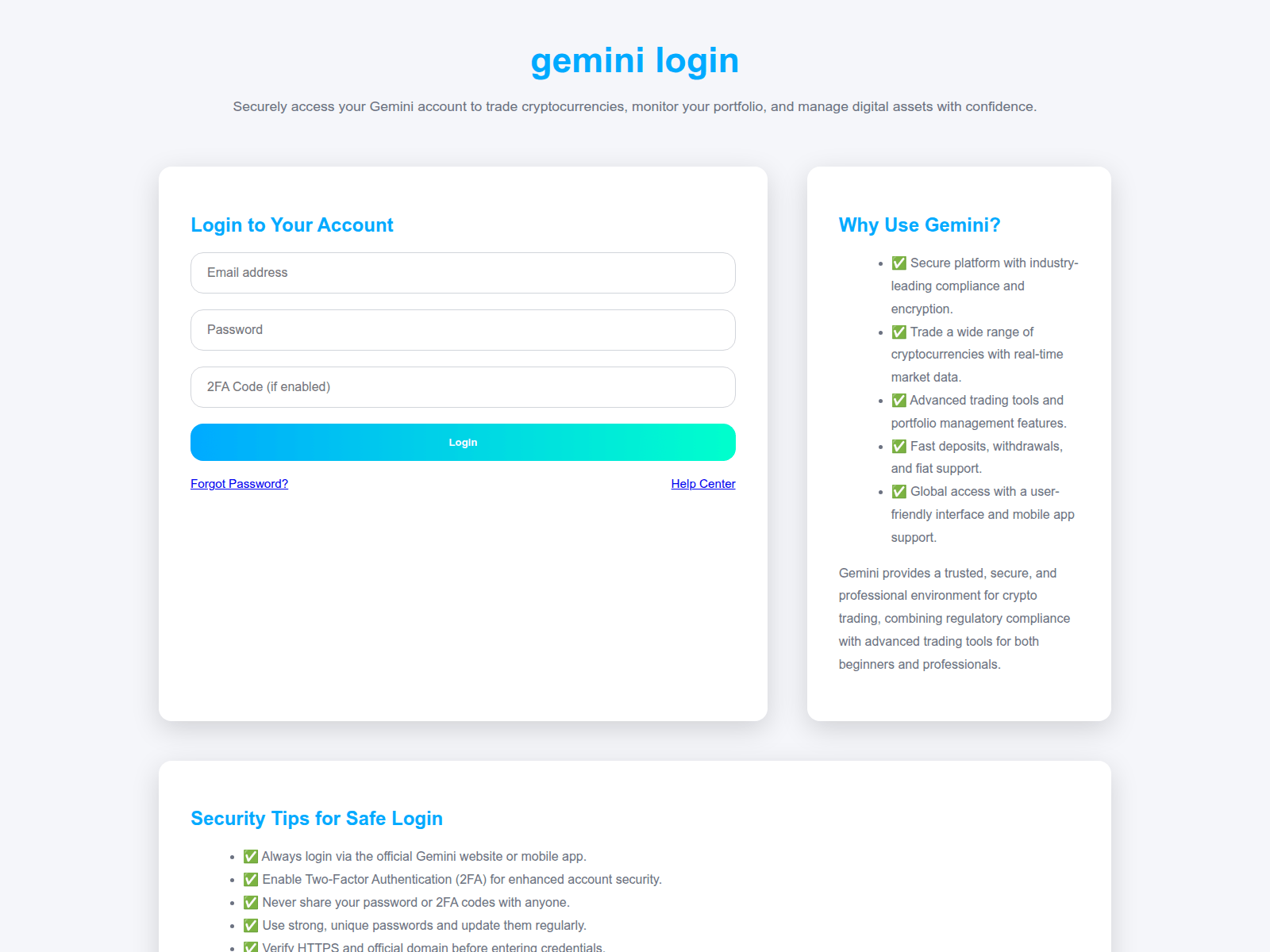 Screenshot of tag-gemini-login.pages.dev
