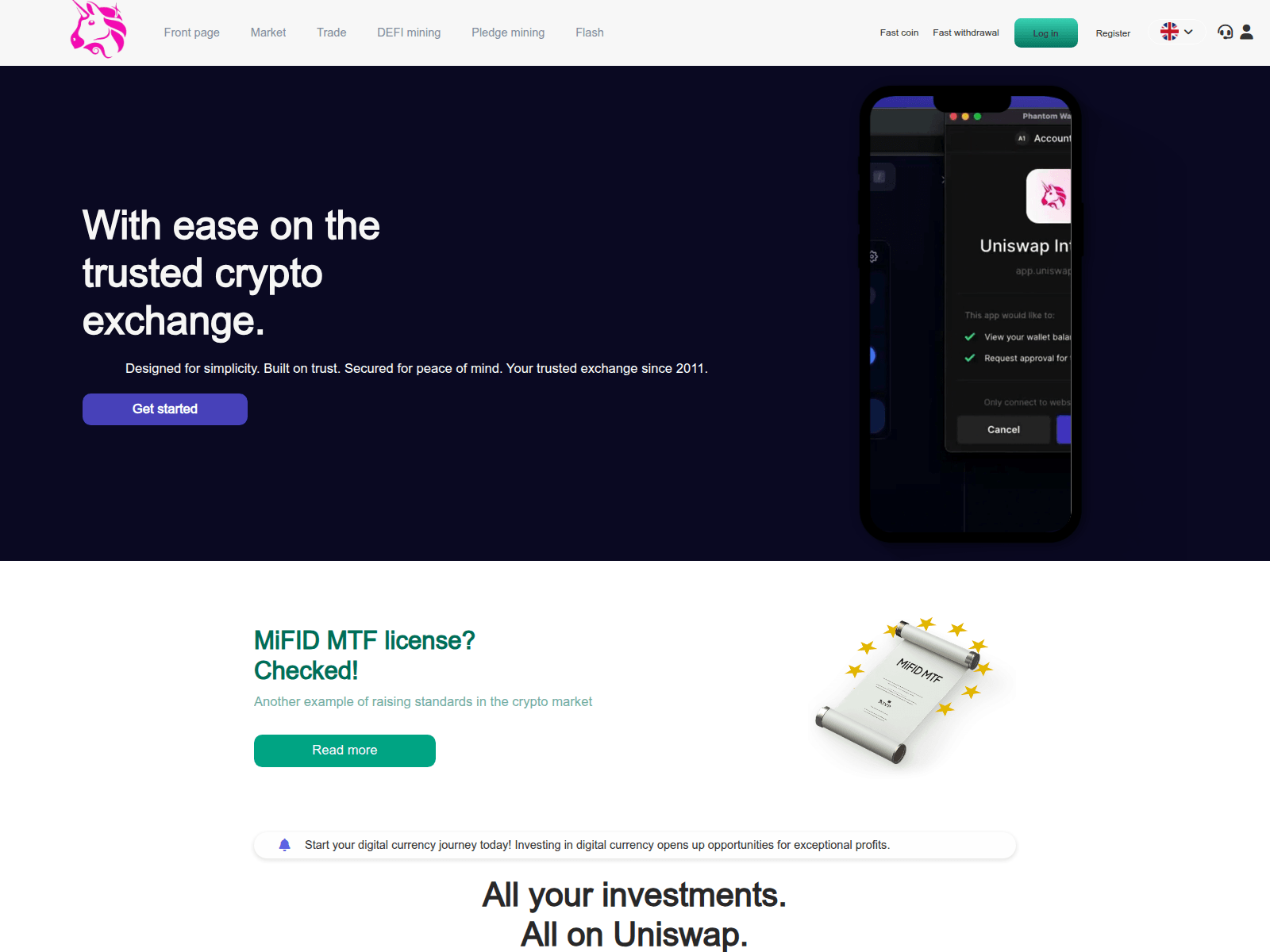 Screenshot of derivetivaex.cc