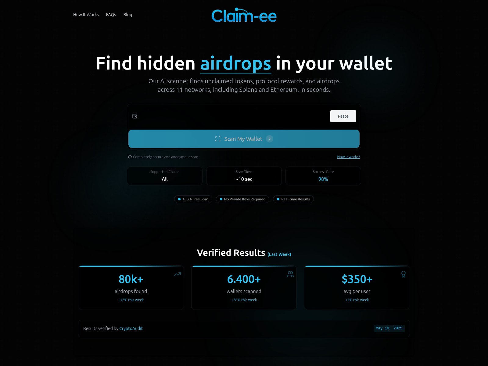 Screenshot of claim-freesolana.com