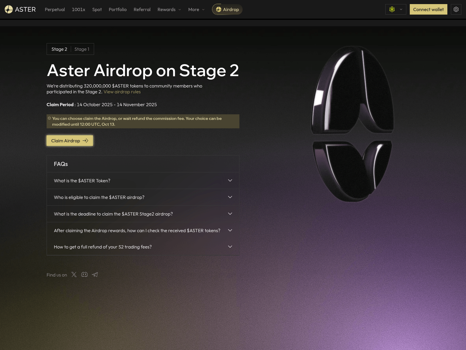 Screenshot of point.aster-ex.com