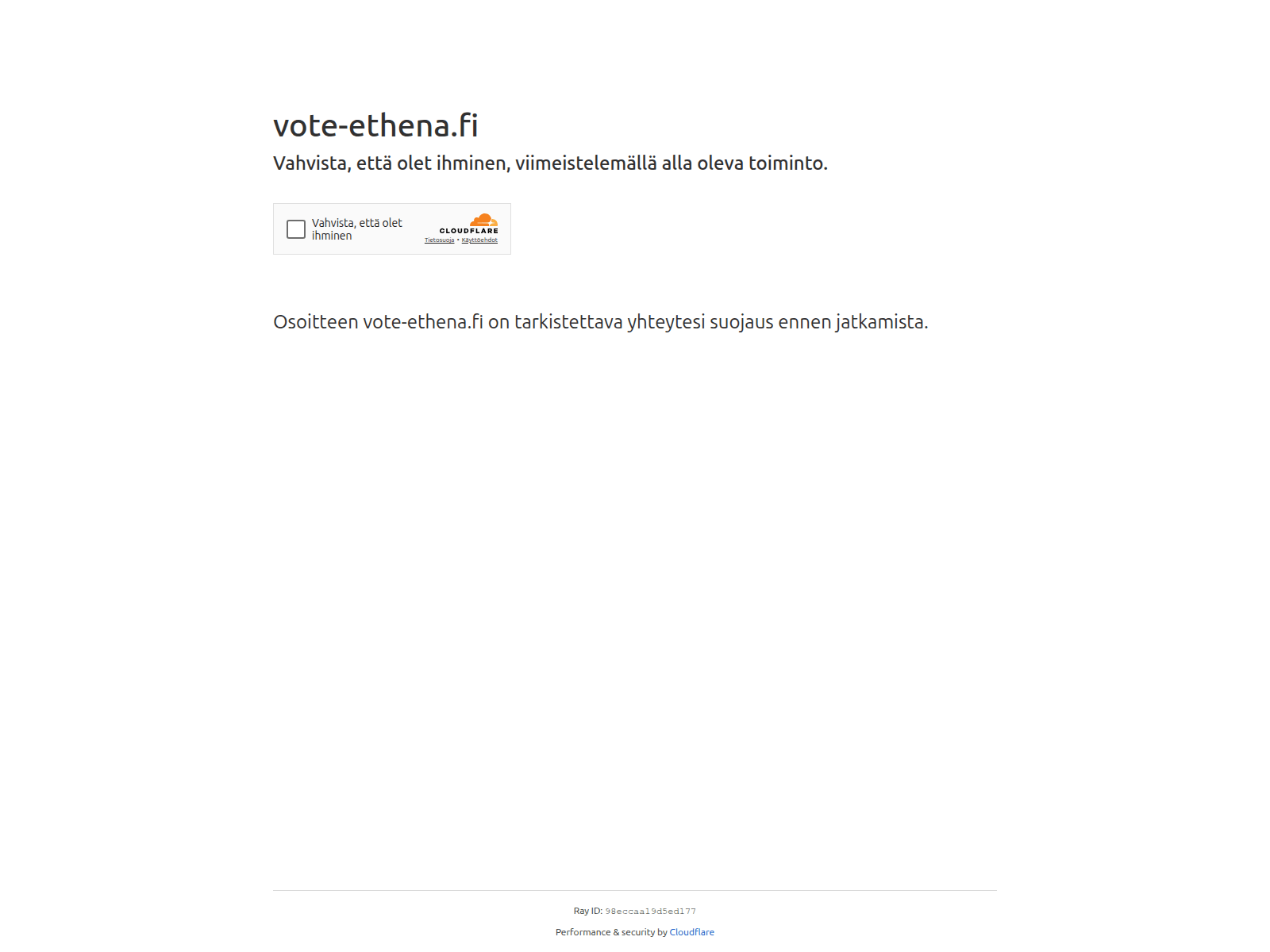 Forensic screenshot of vote-ethena.fi