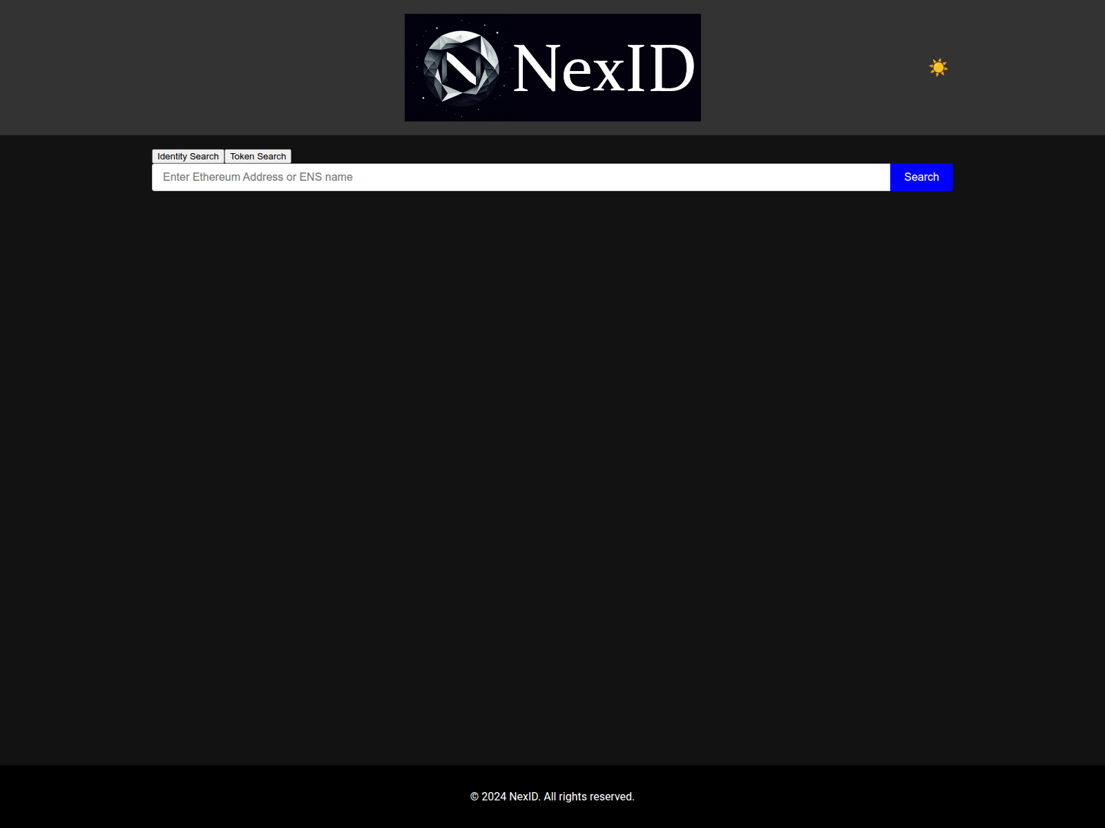 Screenshot of nexid-base.pages.dev