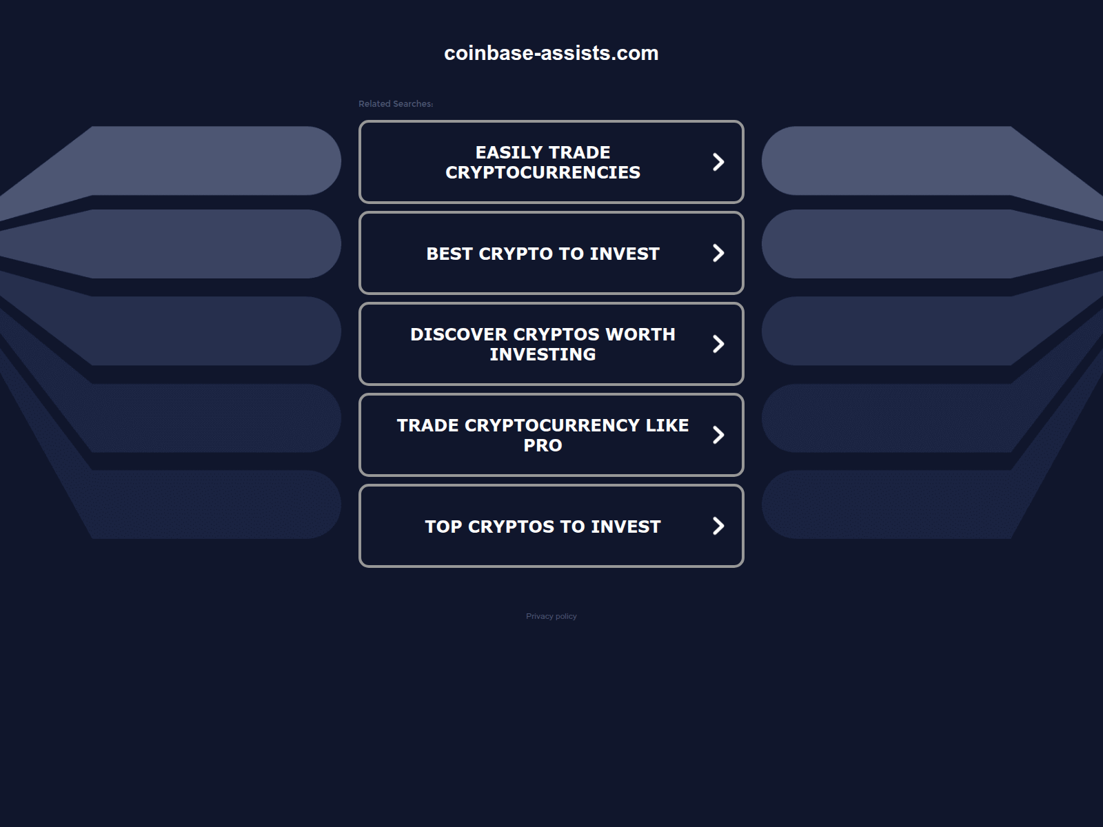Screenshot of svfdeory.trendyolal31.coinbase-assists.com