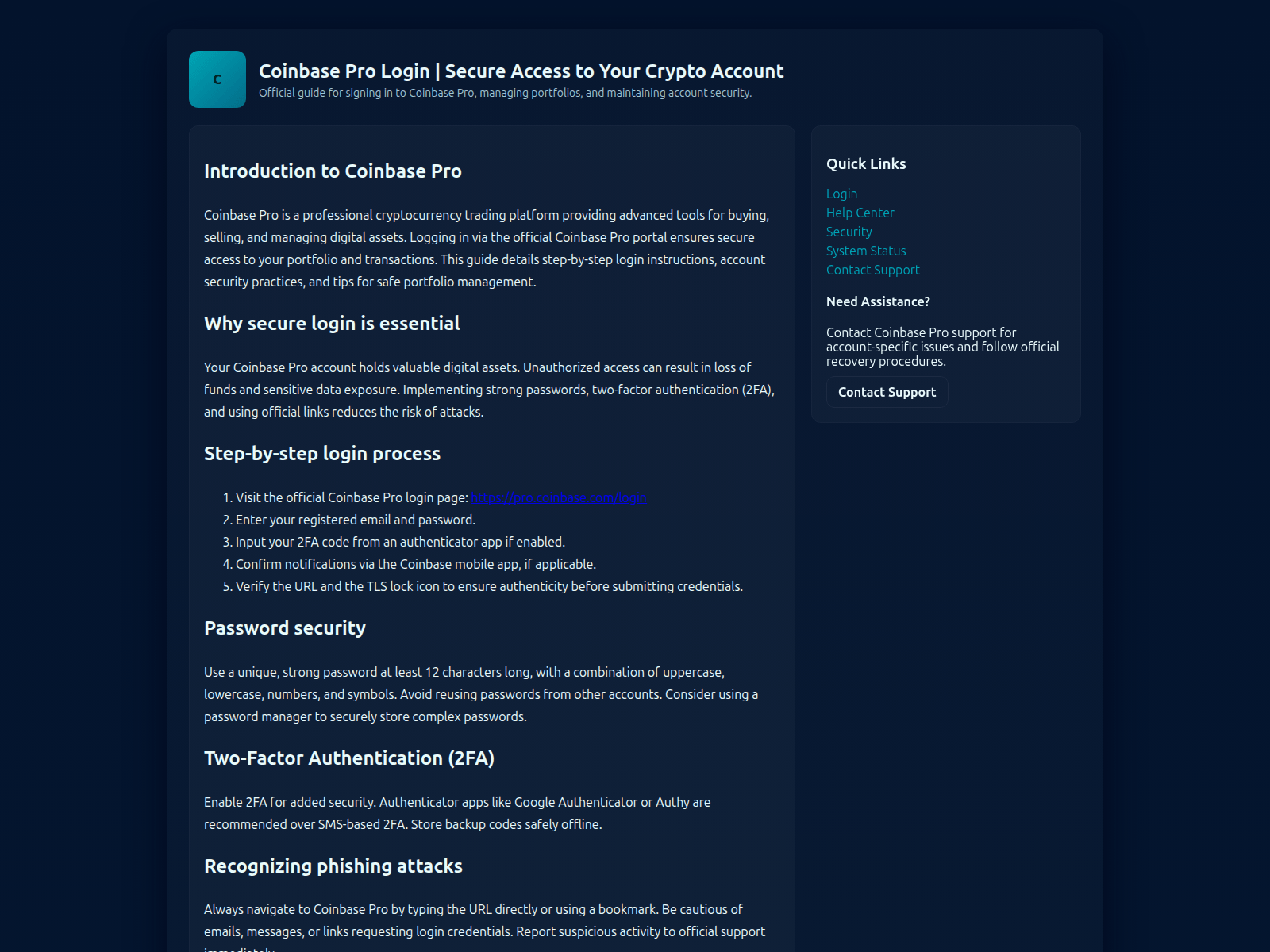 Screenshot of koinbase-logn.pages.dev