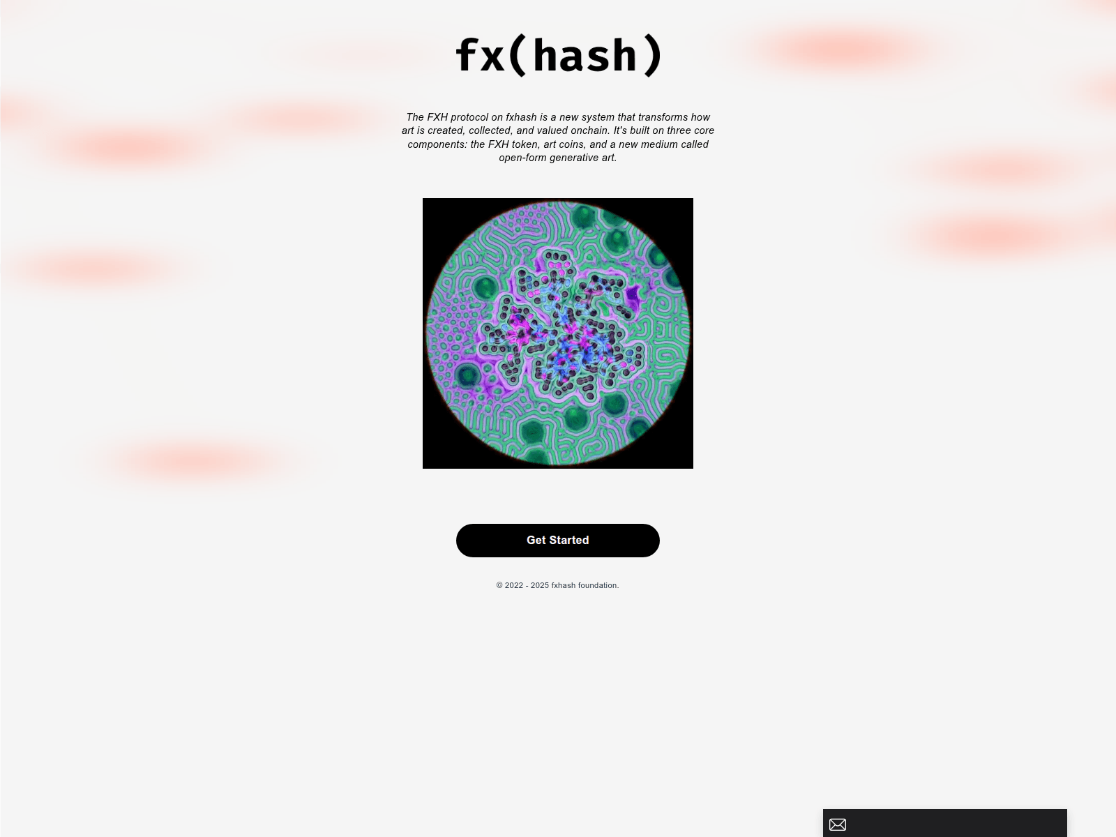 Screenshot of fxhashjp.com