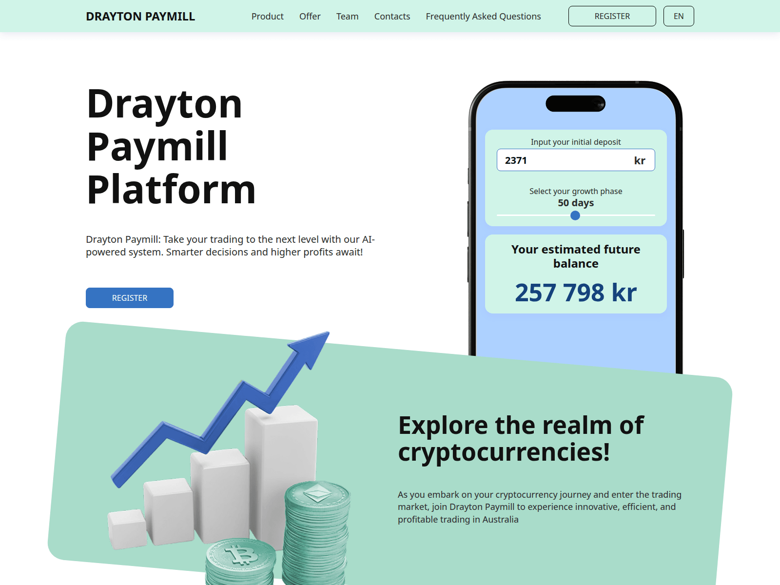 Screenshot of drayton-paymill.com