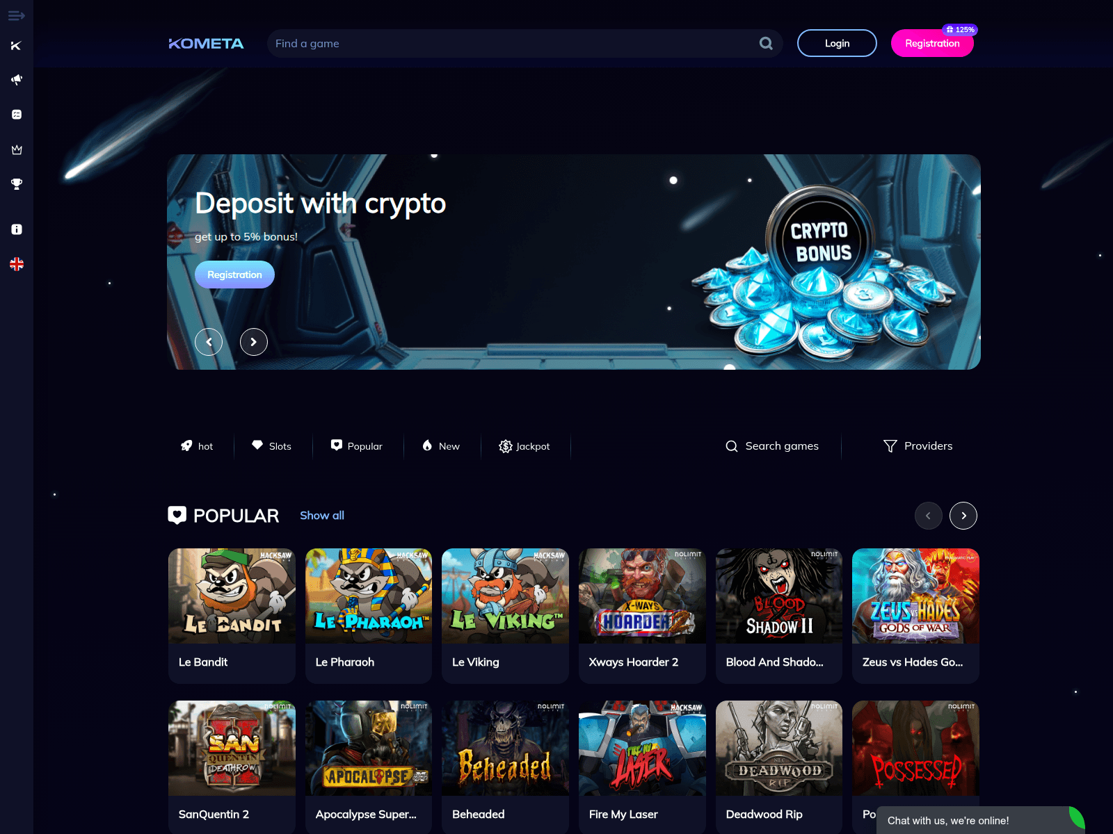 Screenshot of kometalnit.online