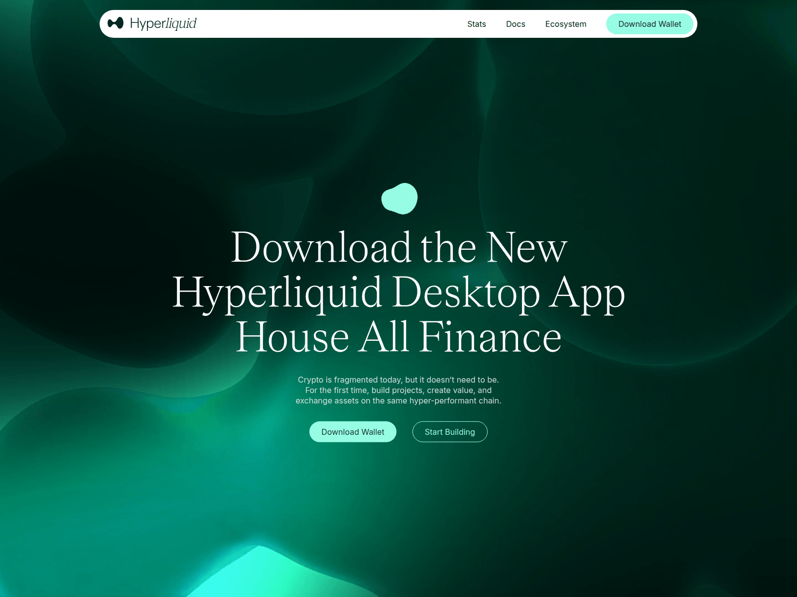 Screenshot of hyperliquiddesktop.com