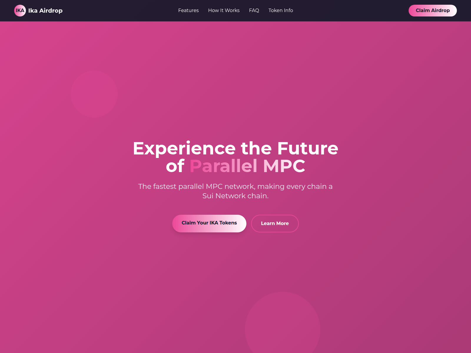 Screenshot of ikaairdrop.xyz