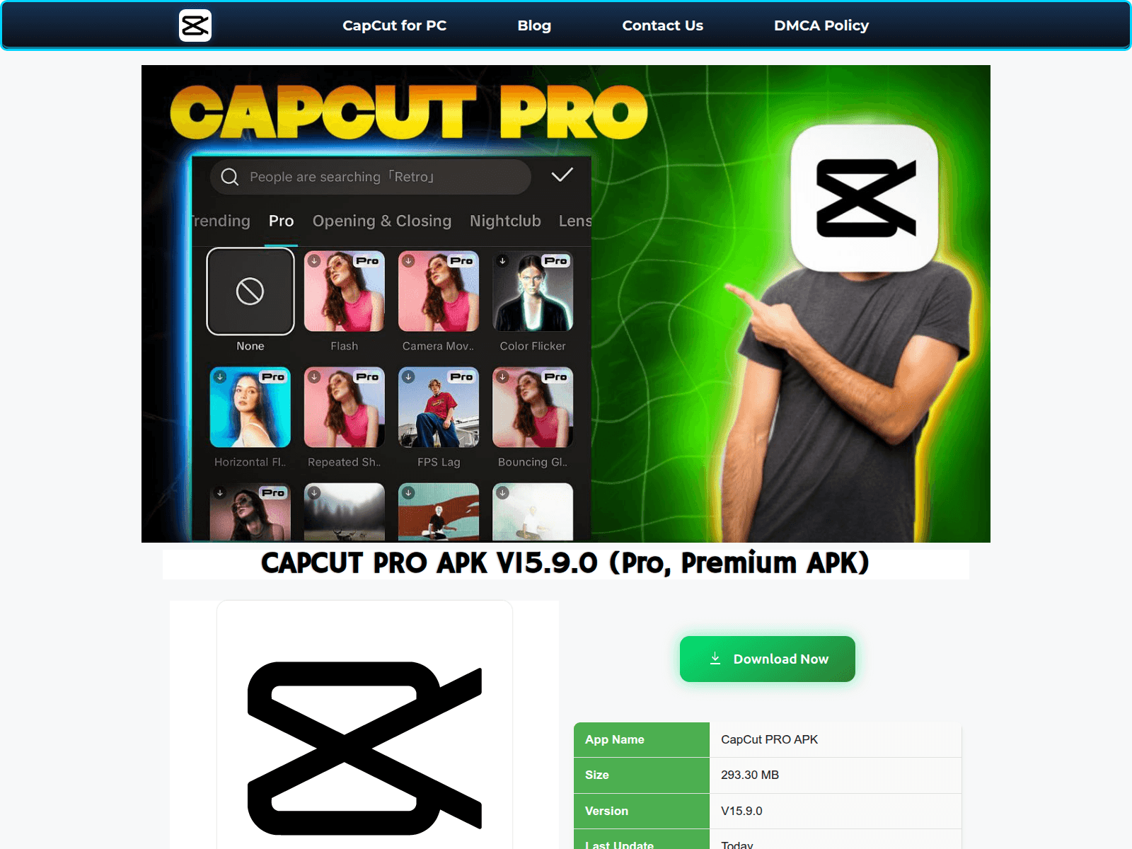 Screenshot of capkutapk.pro
