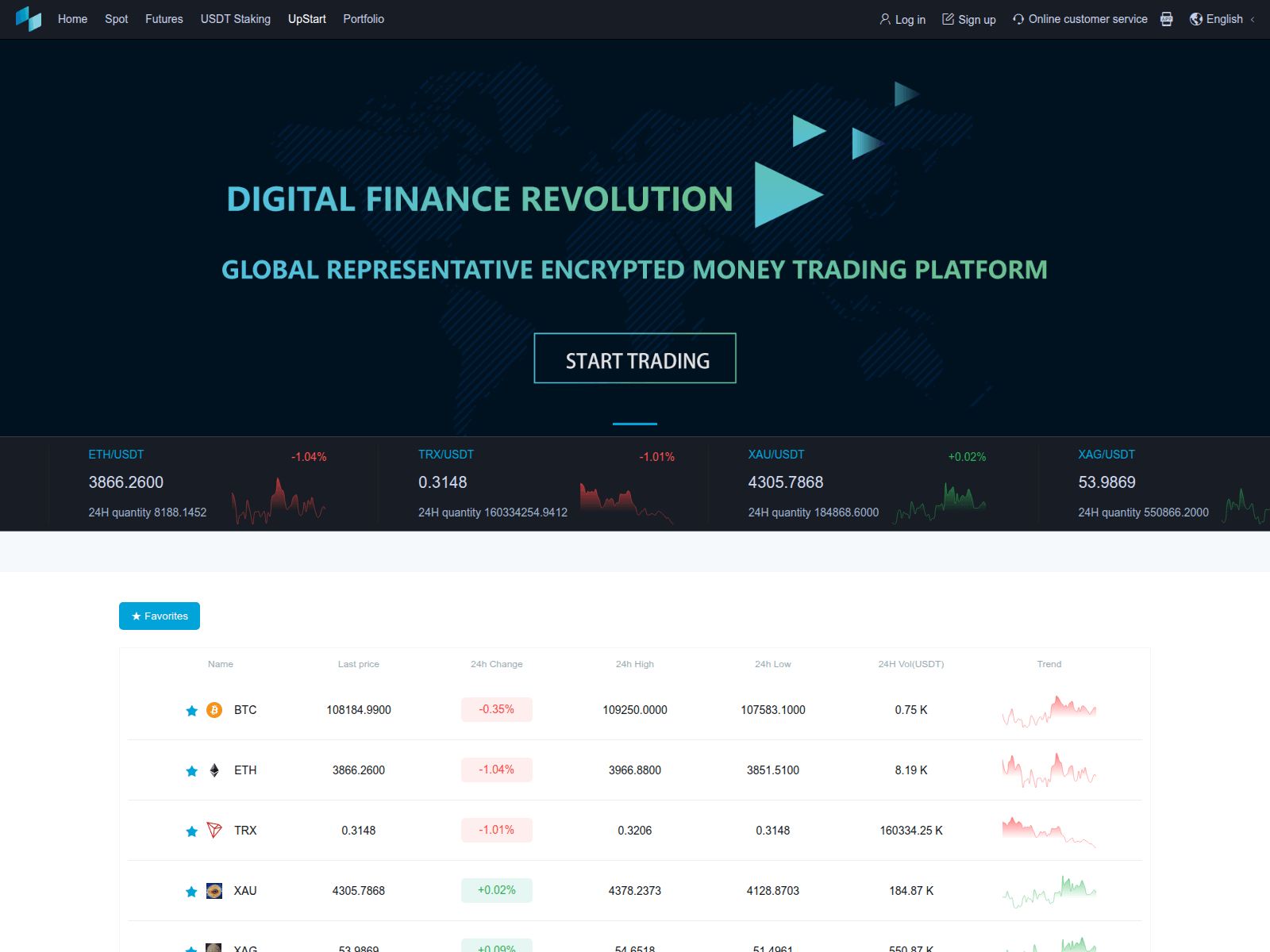 Screenshot of bcexus.com