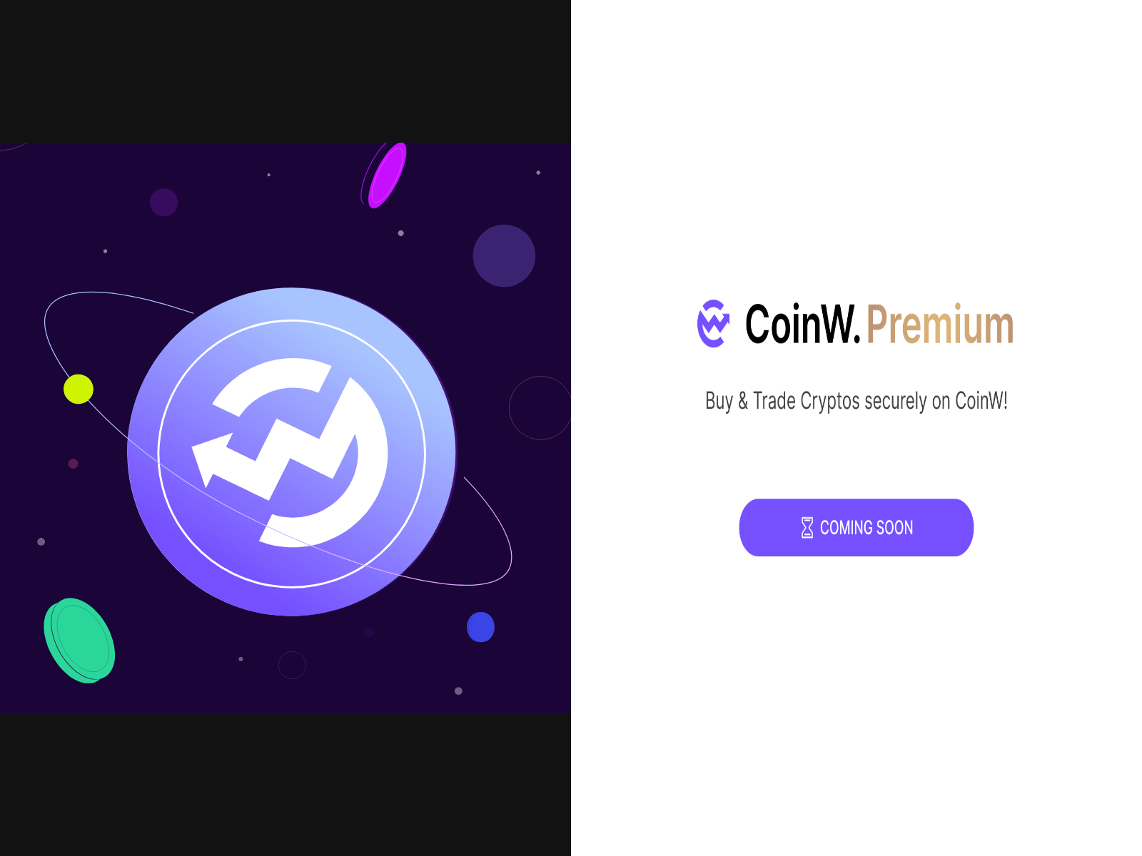 Screenshot of coinwpre.com