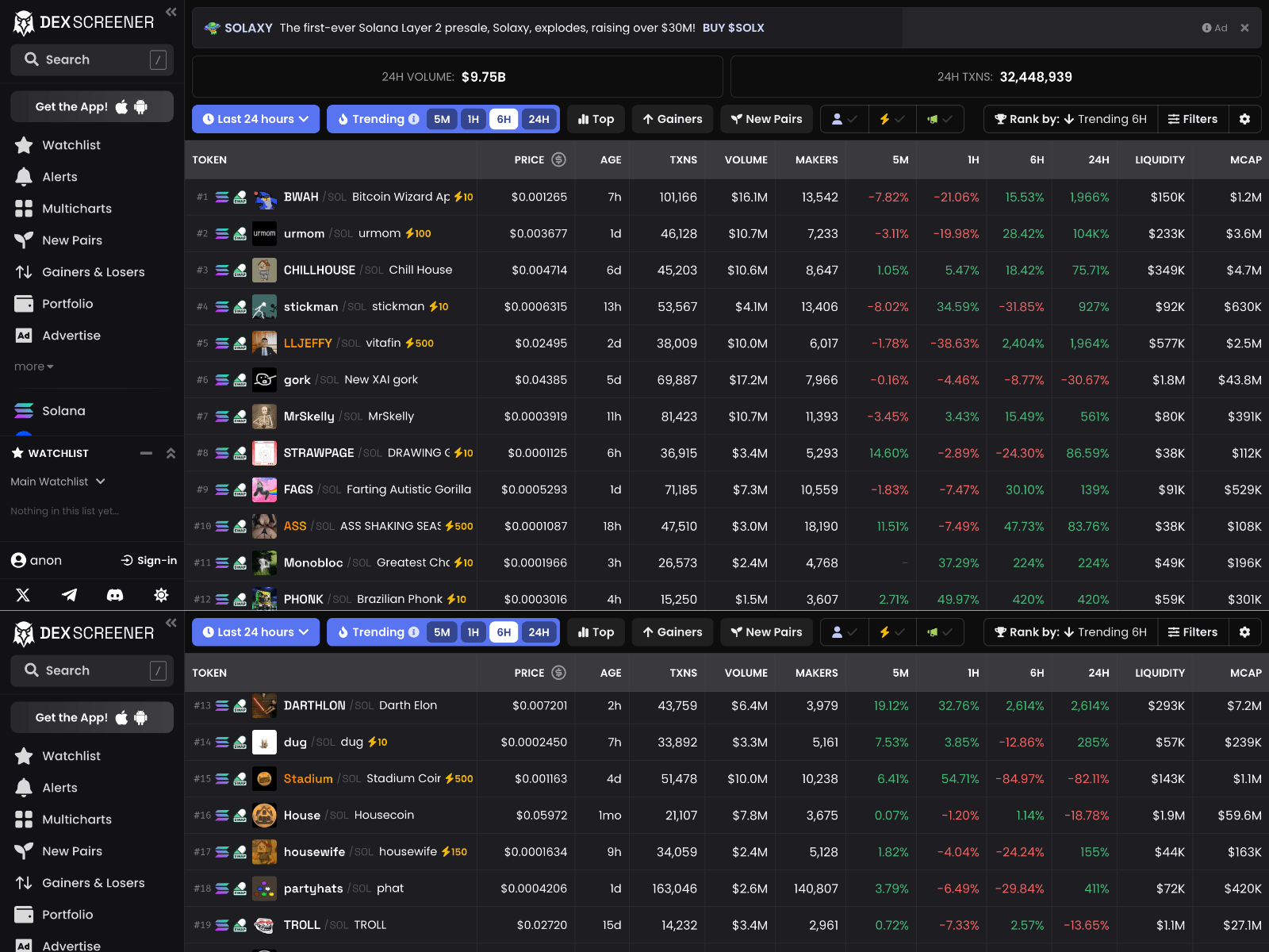 Screenshot of dexscreener-dexscreener.github.io