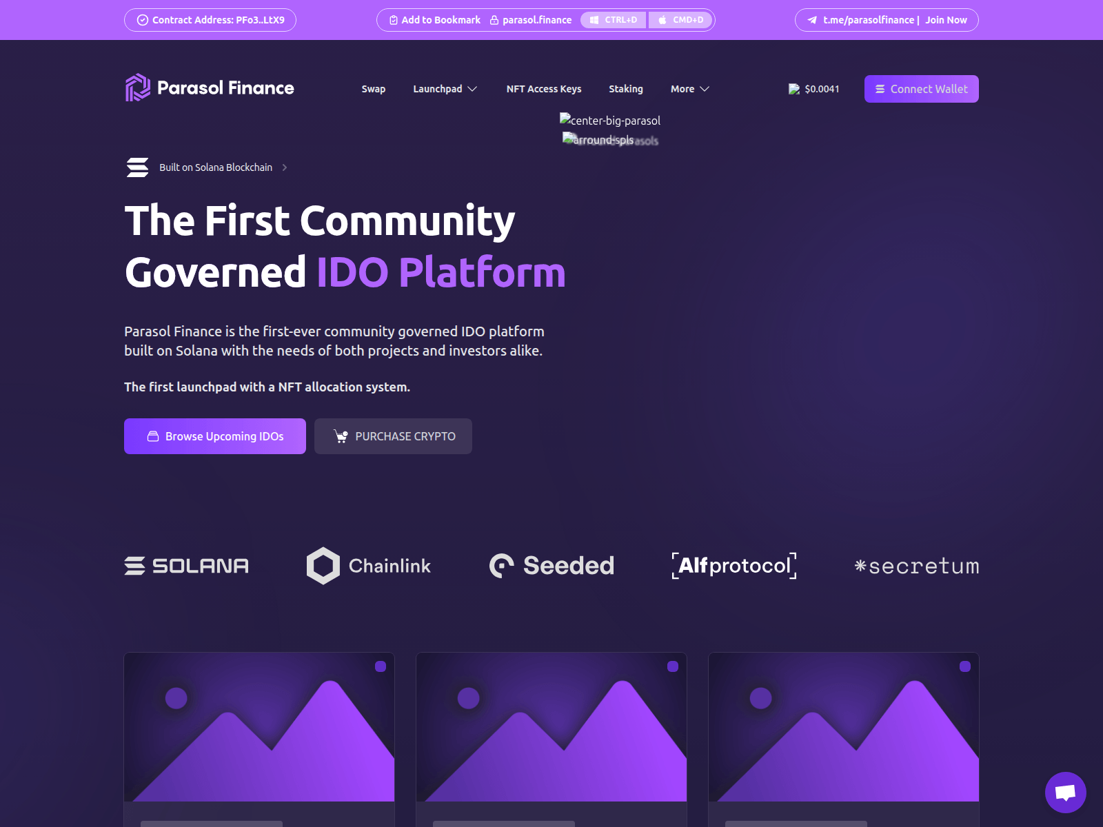 Screenshot of financekamino.com