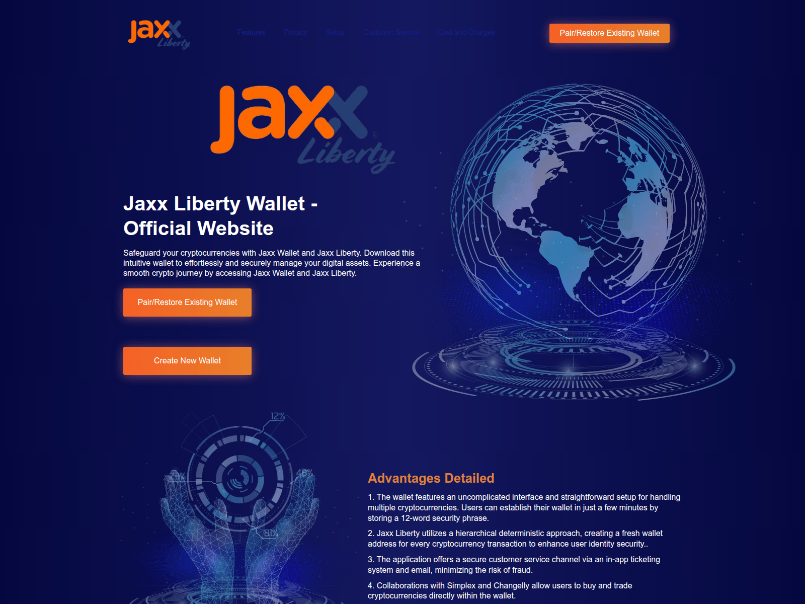 Screenshot of jaxx-web.org