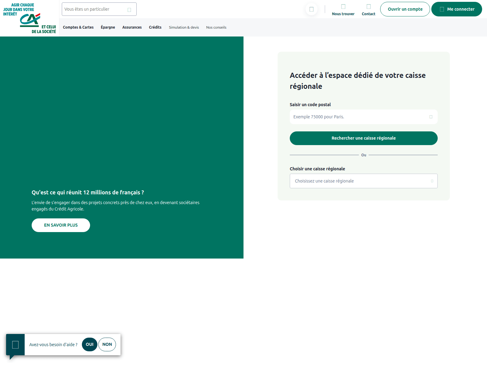 Screenshot of service-assistance-client-ca.surge.sh