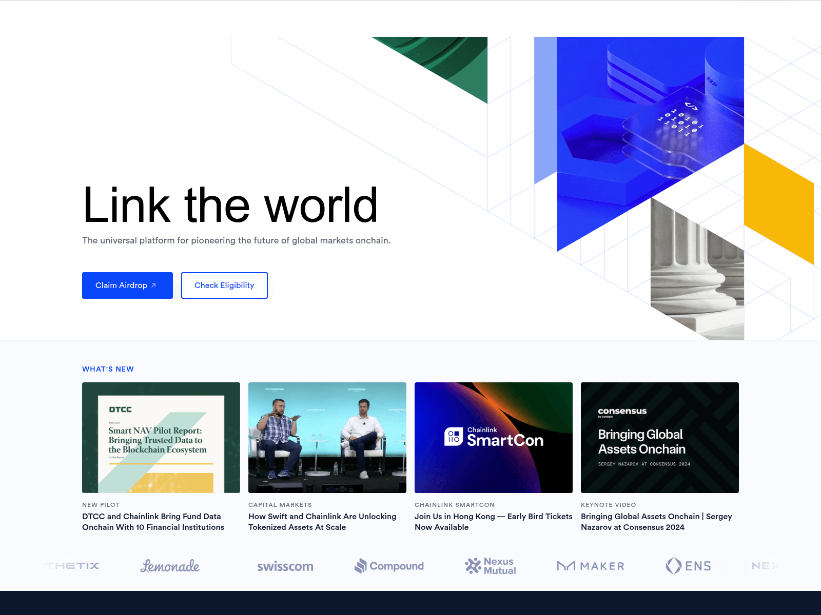 Screenshot of stakechain.link