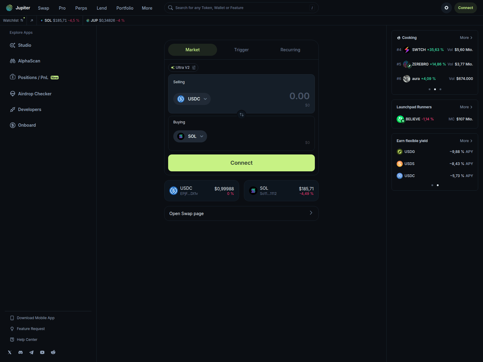 Screenshot of jup.ag-services-beta-wallet-cdn.cloud