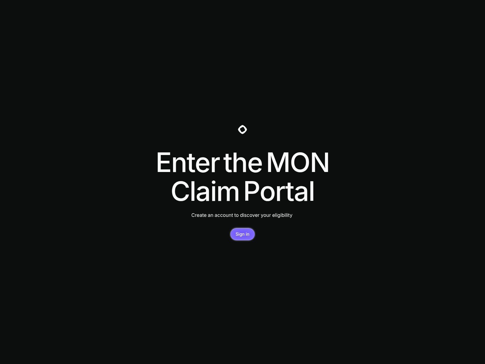 Screenshot of claim.monprotocol.network