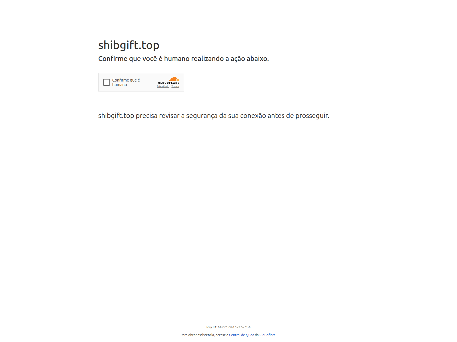 Screenshot of shibgift.top