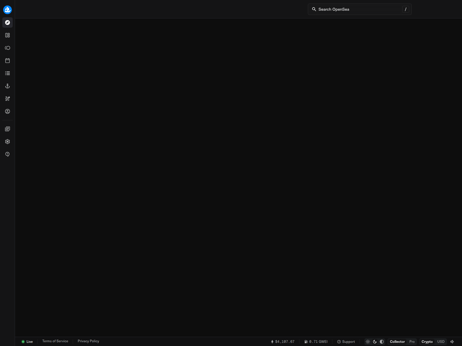 Screenshot of opensea-5ve.pages.dev